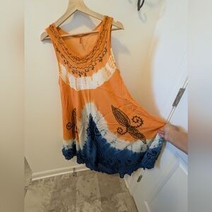 Rebel Love orange sundress OS